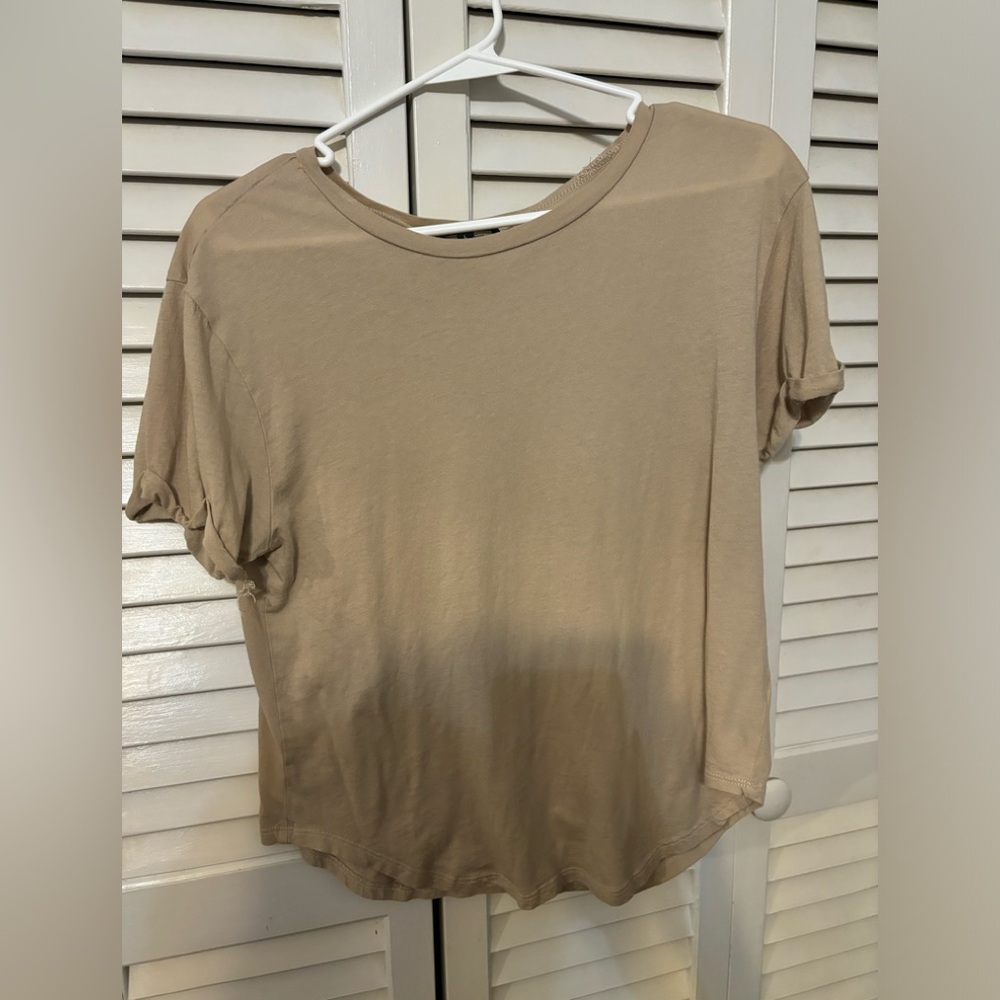 Beige shirt